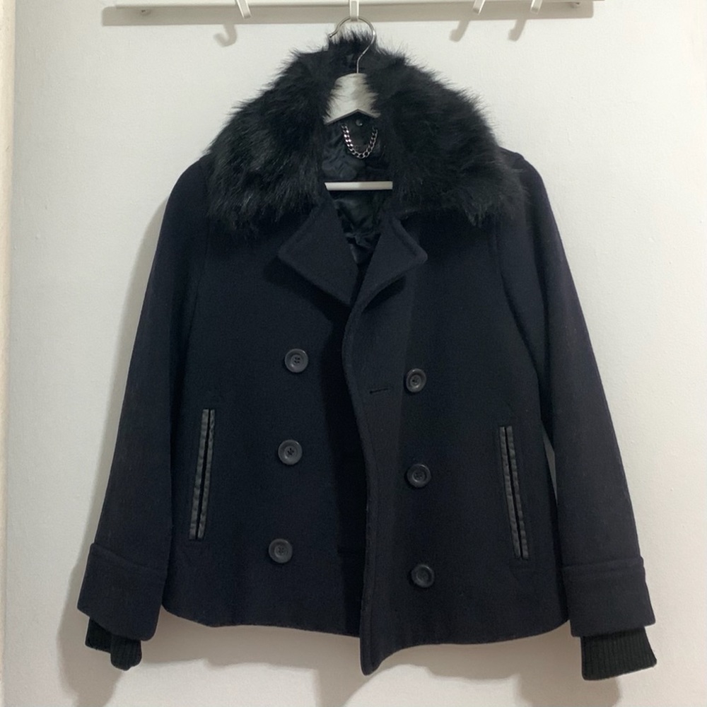 Topshop navy jacket